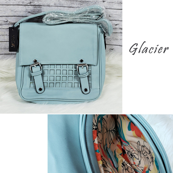 🦋NWT Moda New York Crossbody Purse Handbag 6 Colors - Picture 3 of 13